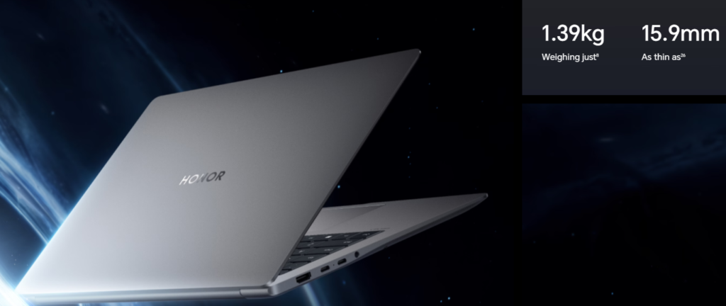 honor magicbook pro 14 battery and processor